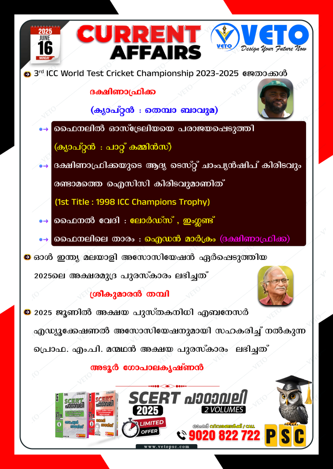 CURRENT AFFAIRS
